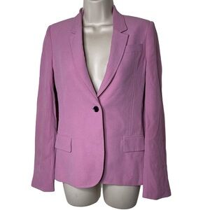 Gucci classic single button blazer in dusty pink mauve color sz IT 38 US 2 XS